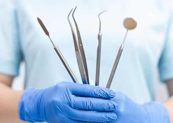 Dental Equipment to clean teeth