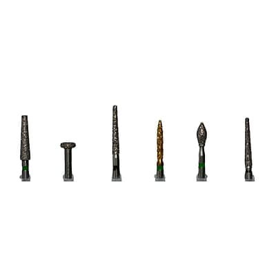 Burs Diamond- Friction Grip with Bur Block